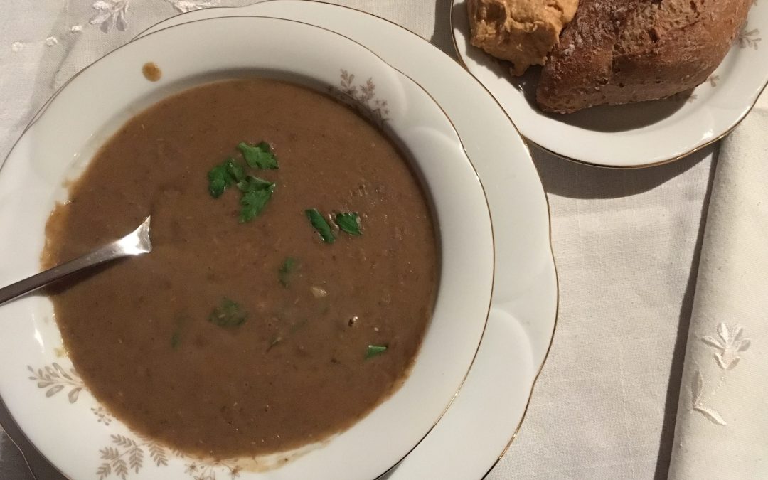 Turkse linzen soep